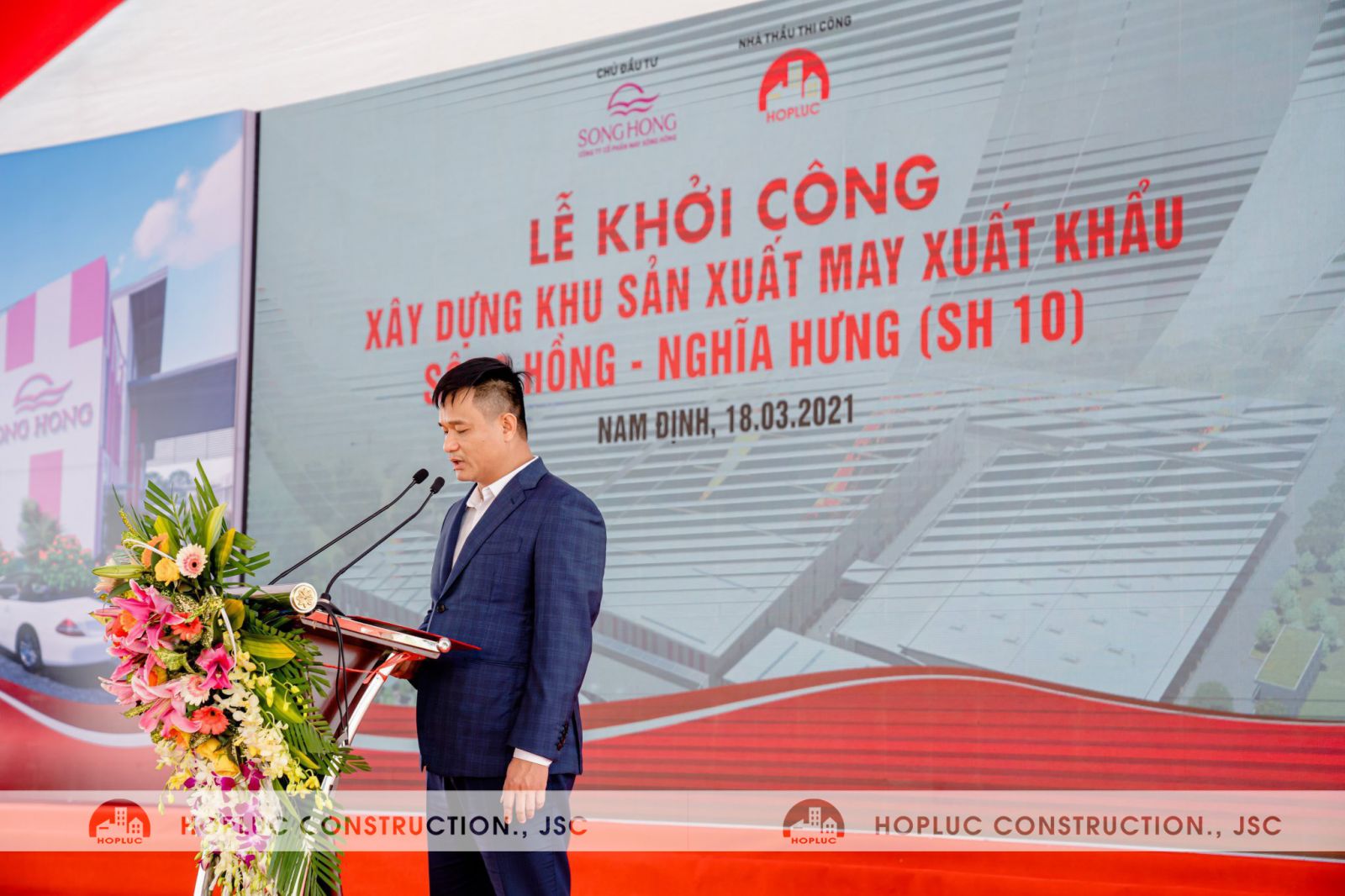 may xuất khẩu Sông Hồng, Nghĩa Hưng